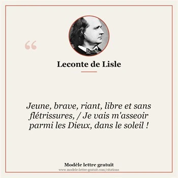 Citation Leconte de Lisle