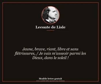 Citation de Leconte de Lisle