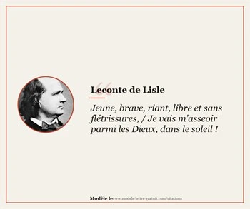 Citations Leconte de Lisle