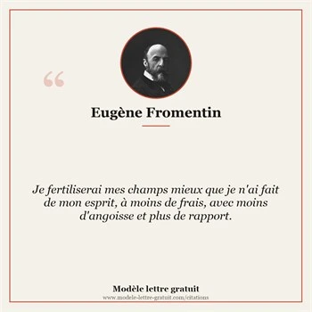 Citation Eugène Fromentin