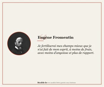Citations Eugène Fromentin