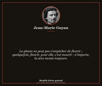 Citation de Jean-Marie Guyau