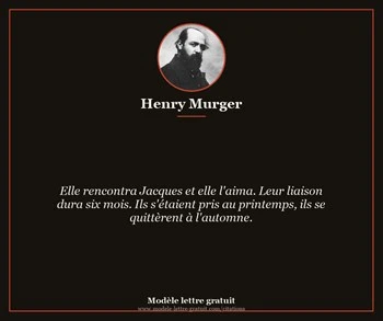 Citation de Henry Murger