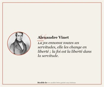 Citations Alexandre Vinet