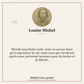 Citation Louise Michel