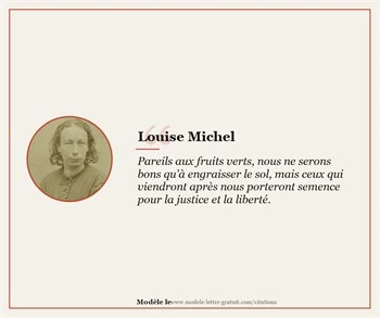 Citations Louise Michel