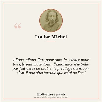 Citation Louise Michel