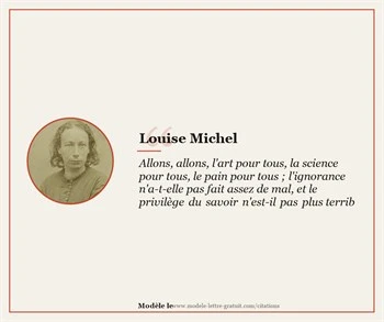 Citations Louise Michel