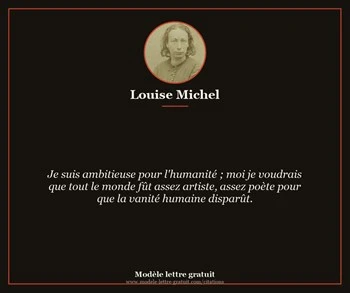 Citation de Louise Michel