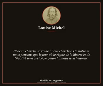 Citation de Louise Michel