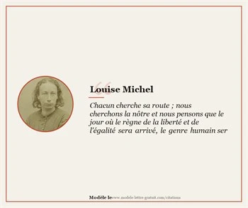 Citations Louise Michel