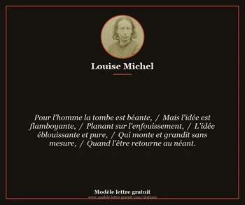 Citation de Louise Michel