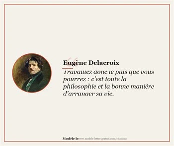 Citations Eugène Delacroix