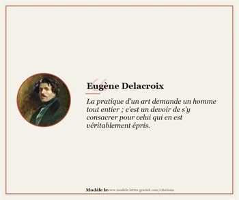 Citations Eugène Delacroix
