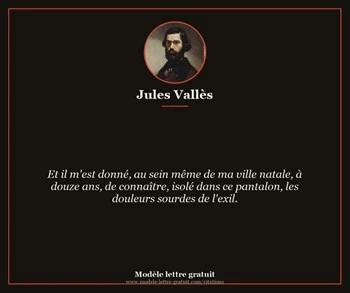 Citation de Jules Vallès