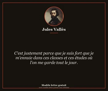 Citation de Jules Vallès