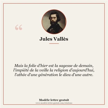Citation Jules Vallès