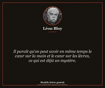 Citation de Léon Bloy