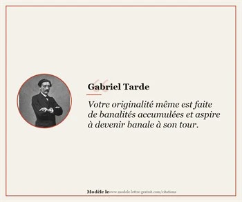 Citations Gabriel Tarde