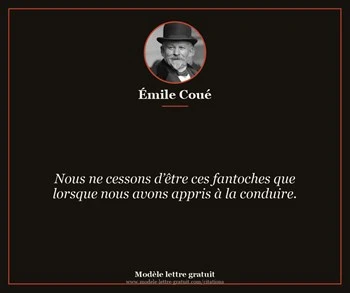 Citation de Émile Coué