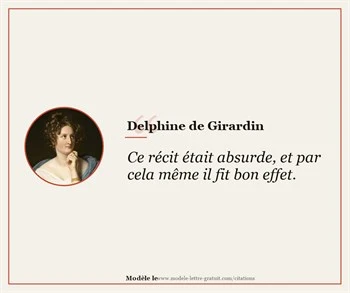 Citations Delphine de Girardin