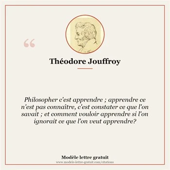 Citation Théodore Jouffroy