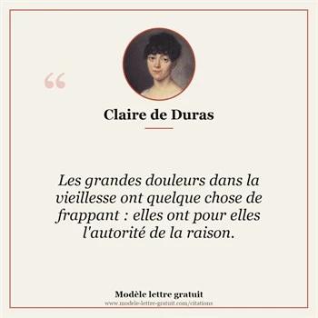Citation Claire de Duras