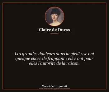 Citation de Claire de Duras