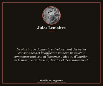 Citation de Jules Lemaître