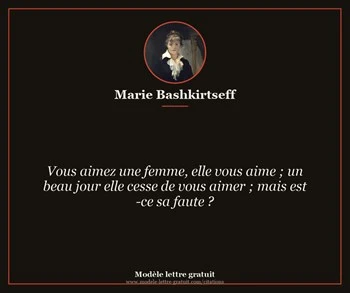 Citation de Marie Bashkirtseff