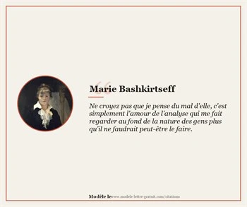 Citations Marie Bashkirtseff