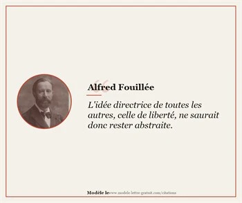 Citations Alfred Fouillée