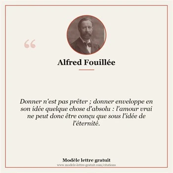 Citation Alfred Fouillée