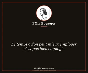 Citation de Félix Bogaerts