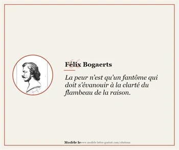 Citations Félix Bogaerts