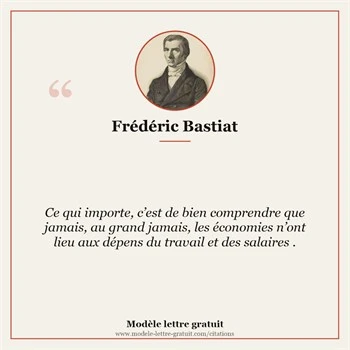 Citation Frédéric Bastiat