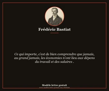Citation de Frédéric Bastiat