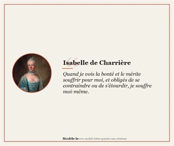 Citations Isabelle de Charrière
