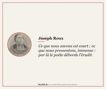 Citations Joseph Roux