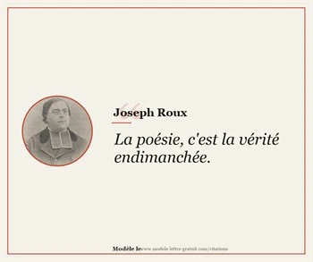 Citations Joseph Roux
