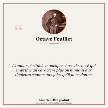 Citation Octave Feuillet