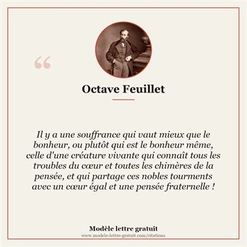 Citation Octave Feuillet