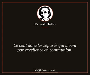 Citation de Ernest Hello