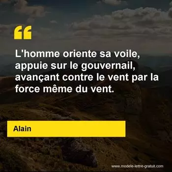 Citation Alain