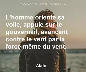 Citation de Alain