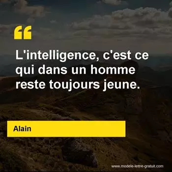 Citation Alain
