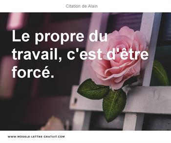 Citations Alain