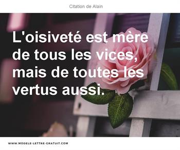 Citations Alain