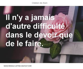 Citations Alain