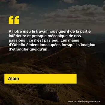 Citation Alain
